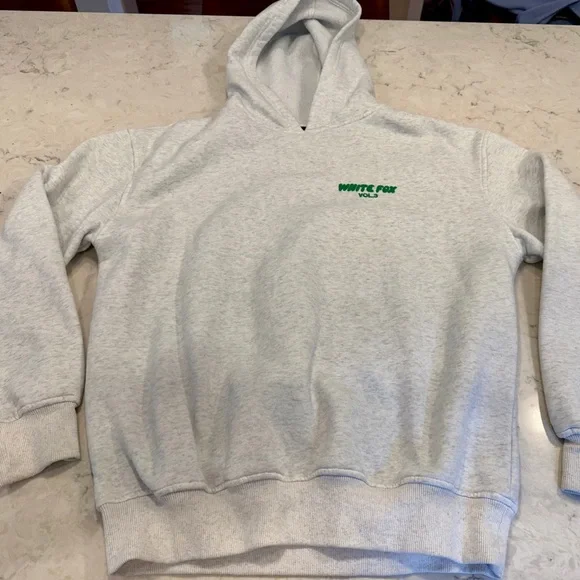 White Fox Offstage Hoodie in Glacier Gray - Picture 5 of 6